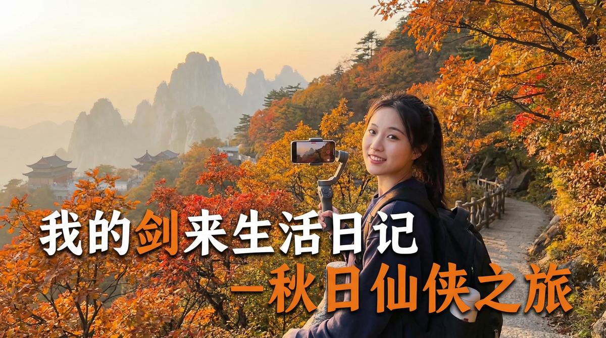 在线看片生活视频 - 在线看片户外生活视频：秋日山野Vlog | 手持稳定器视频教程